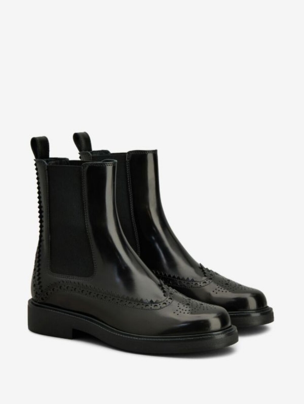 $1175 RRP Tod's Brogue Style Chelsea Women's boots. Sz 42/ US 11. $475